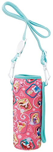 スケーター(Skater) ボトルカバー 水筒ケース 子ども用 ペットボトル SDC4 SKDC4 対応 ウェット生地 ディズニー プリンセス 女の子 WSSC3-A