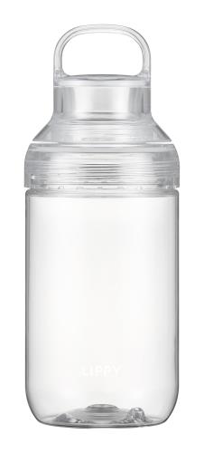 오에스케(OSK) 워터 병 700ml 클리어 일본제 씻기 쉬운 손잡이 패킹 첨부 경량 상온 LIPPY BC-700
