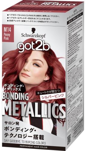 シュワルツコフ ボンディング・メタリックス ヘアカラー ピオニーピンク(ダメージレス / ハイトーンカラー ) 医薬部外品