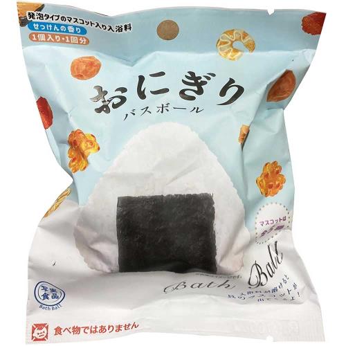 Rakuten - ノルコーポレーション バスボール おにぎり マスコット入り せっけんの香り OB-ONG-1-1