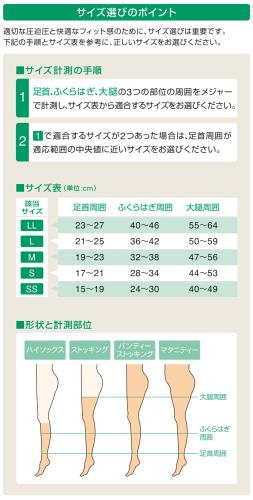 グラムスキー薬局 楽天市場店のアルケア アンシルク・3 弾性ストッキング 足首の圧迫圧(40hPa/30mmHg) 18634 ブラック S｜アングル3