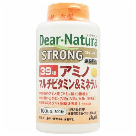 《セット販売》　アサヒ ディアナチュラ ストロング39アミノ マルチビタミン＆ミネラル 100日分 (300粒)×3個セット