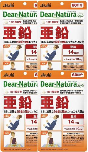 まとめ買いディアナチュラスタイル亜鉛 60粒 (60日分)×4個