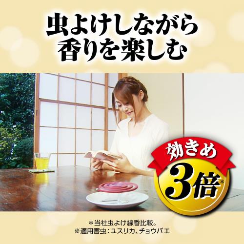 グラムスキー薬局 楽天市場店のフマキラー 虫よけ線香 50巻 l 効きめ3倍 l 5つの色と香りl 7時間持続l キャンプ BBQ 作業用l ユスリカ チョウバエ 対策｜アングル2