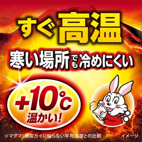 桐灰カイロ マグマ 貼らない 30個入