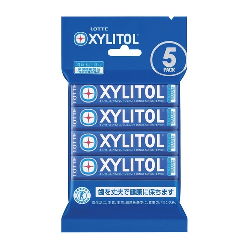 原材料:マルチトール、甘味料(キシリトール、アスパルテーム・L-フェニルアラニン化合物)、ガムベース、香料、増粘剤(アラビアガム)、光沢剤、リン酸一水素カルシウム、フクロノリ抽出物、ヘスペリジン、(原材料の一部にゼラチンを含む) 内容量:5パック(21gX5本) カロリー:1パック21g:42kcal 商品サイズ(高さx奥行x幅):185.0mm×18.0mm×105.0mm