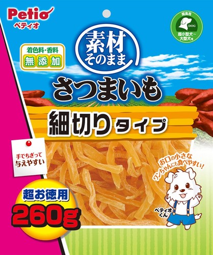 ペティオ (Petio) 素材そのまま さつまいも 細切りタイプ 260g