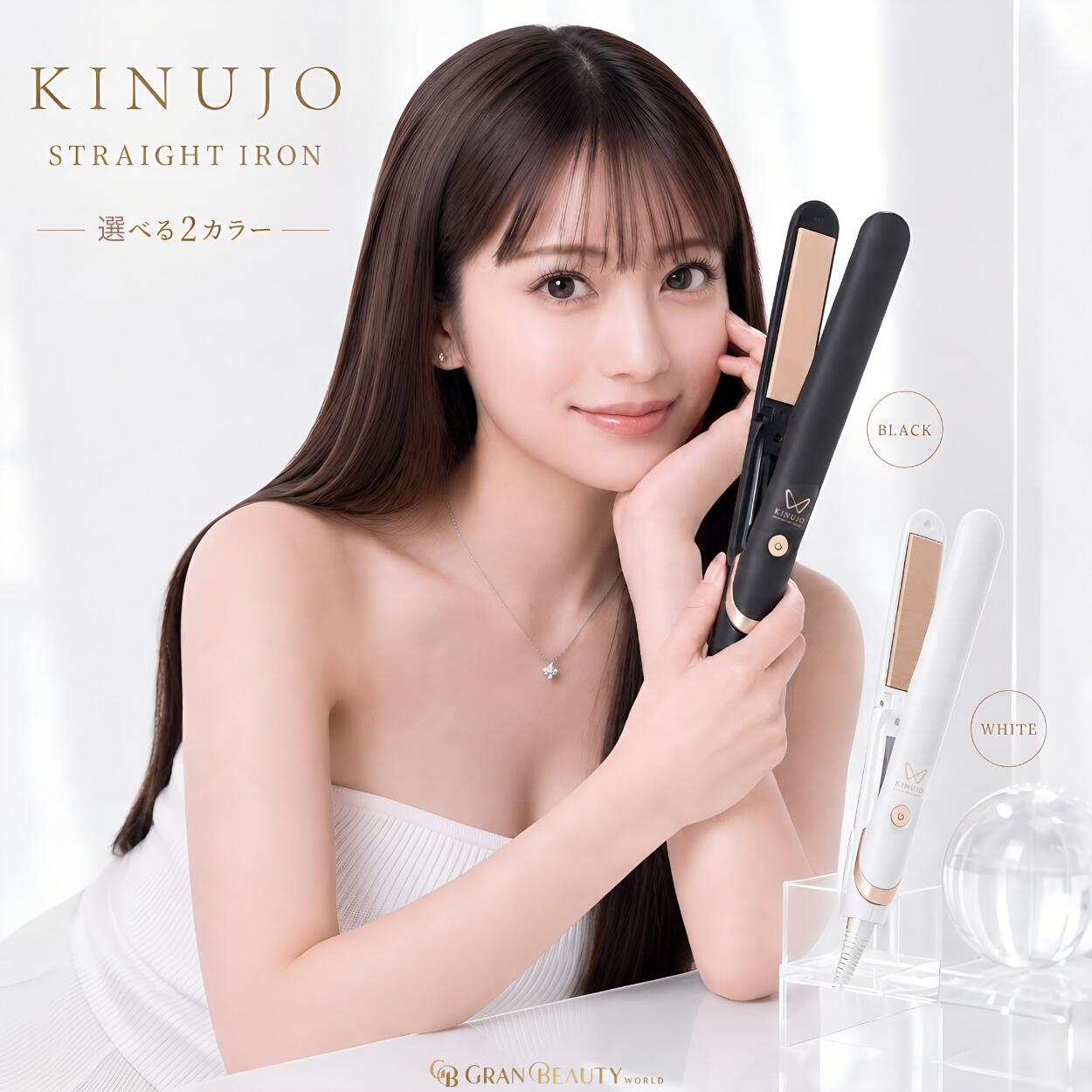 KINUJO DS100 ストレートアイロン 絹女 W KINUJO / W－worldwide model