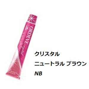 ミルボン オルディーブ クリスタル　ニュートラル ブラウン NB 80g/カラー剤/1剤/1液/業務用/白髪染め