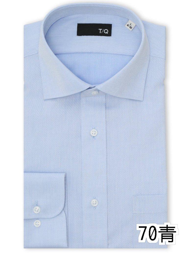 ノンアイロン NEWスタンダードフィット ワイドカラー長袖シャツ