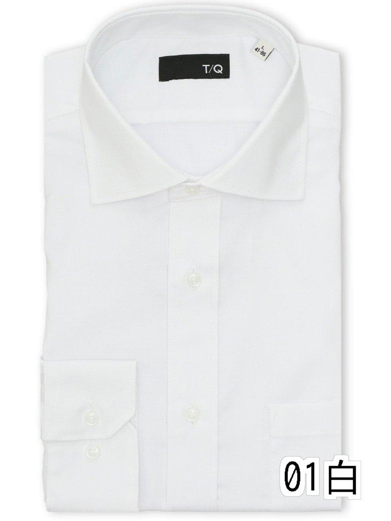 ノンアイロン NEWスタンダードフィット ワイドカラー長袖シャツ