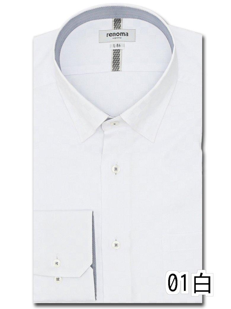 【タイムセール】 形態安定 スタンダードフィット ショートレギュラーカラースナップダウン長袖シャツ