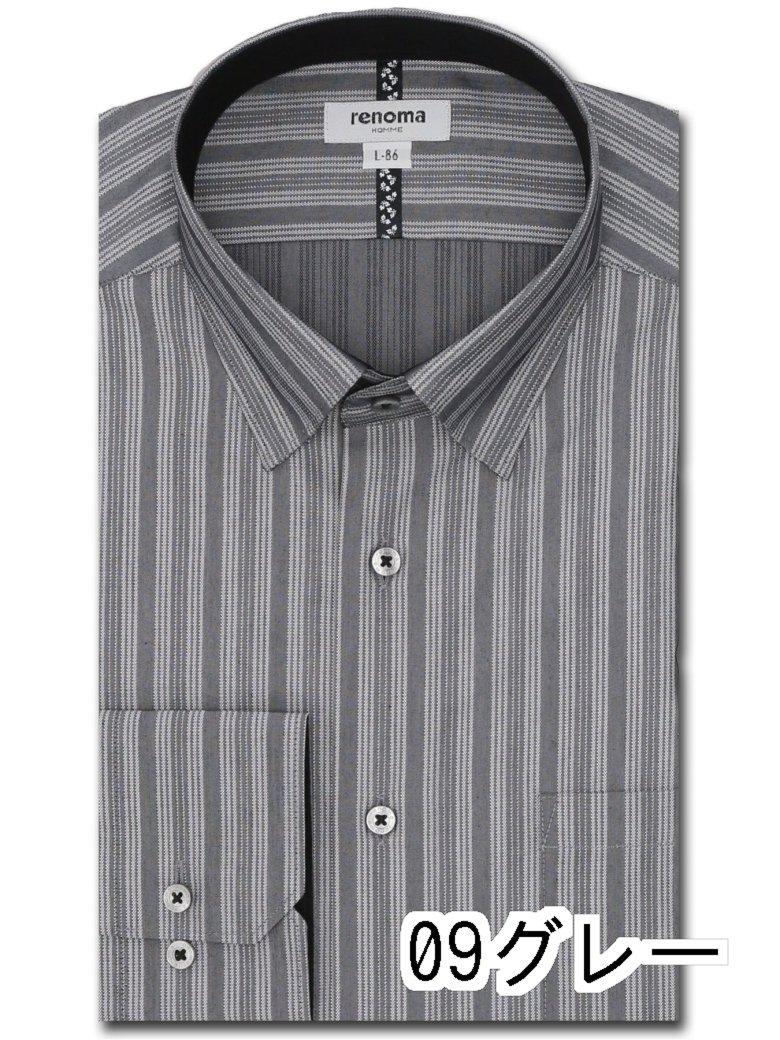 【タイムセール】 形態安定 スタンダードフィット ショートレギュラーカラースナップダウン長袖シャツ