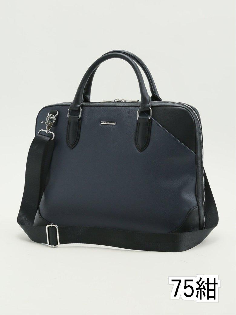 サフィアーノ型押し 2WAYブリーフバッグ A4対応