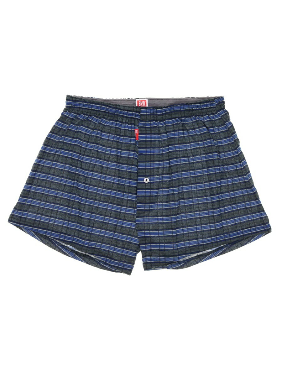 【大きいサイズ・メンズ】BVDバスケットチェックニットトランクス　グランバック 大きいサイズ