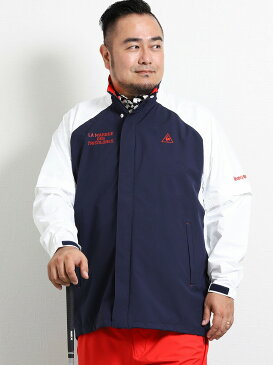 【限定商品】【大きいサイズ・メンズ】ルコックスポルティフ ゴルフ/le coq sportif GOLF レインウェア（上下セット）　　グランバック 大きいサイズ