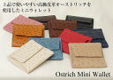 オーストリッチ 【オーストリッチ財布】オーストリッチ ミニ財布 【smtb-m】 【_送料無料】