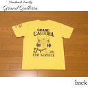 帯広のハンドメイドジュエリーショップ Grand Galleria（グランドガレリア） 開業5周年記念Tシャツ（バナナイエロー） 素材：綿100％ 厚手な6.2oz サイズ：S、M、L、XL S ：着丈63cm、身幅47cm、肩幅42cm、袖幅18cm M ：着丈68cm、身幅52cm、肩幅46cm、袖幅22cm L ：着丈72cm、身幅55cm、肩幅50cm、袖幅22cm XL：着丈75cm、身幅60cm、肩幅55cm、袖幅23cm ◆プレゼント梱包出来ます