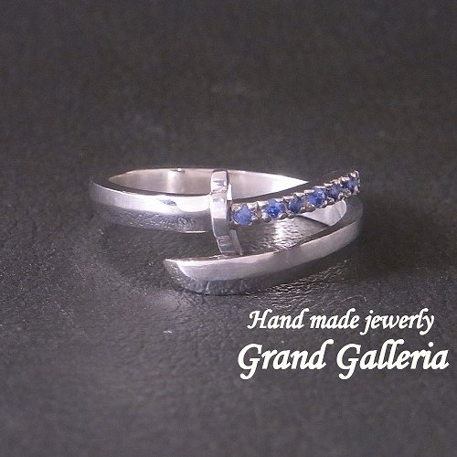 【送料無料】【Grand Galleria グランドガレリア】 カタナ 刀 リング 指輪 誕生石 天然石 サイズ0〜30号 シルバー シルバーアクセサリー シル...