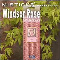 MISTICKS ミスティックス Windsor Rose（ウィンザーローズ）スティックインセンス（お香）