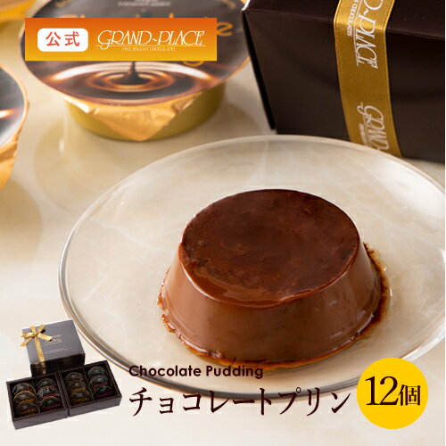 ＼敬老の日早割クーポン配布中／チョコレートプリン 12個入 送料無料 プリン ギフト お返し プレゼント スイーツ 5000円 ショコラティエがチョコレートの美味しさにこだわって作り上げた濃厚な味わい お菓子 内祝い 出産内祝い お取り寄せ スイーツ 洋菓子 日持ち 常温