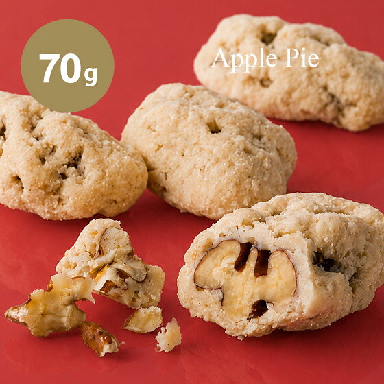 【お試しサイズ】ペカンナッツショコラ 70g (アップルパイ)・季節限定・