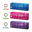 スターリー (STARRY) (30枚)【4箱】ボシュロム ワンデー カラコン BC8.6 DIA14.0 着色直径13.0 ヴィーナス ジュピター アース カラコン ワンデー(4)