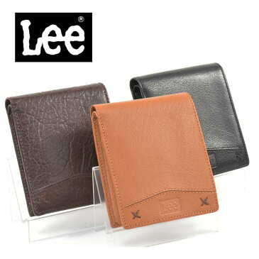 Lee リー 本革二つ折り財布 0520313 メンズ ウォレット レザー 全3色 メンズ財布 レディース財布 バレンタイン プレゼント 短財布 折財布