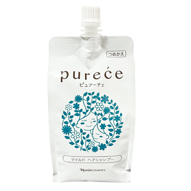 ポイント2倍 送料込 ナリス化粧品 ピュアーチェ PURECE マイルドヘアシャンプー LS カエ 450ml 詰め替え用 レフィル