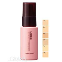 送料込 ナリス化粧品 LIDEE リディ リキッドファンデーション 25mL 全6色 SPF25 PA++