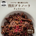 グラノーラ チョコ 600g (200g×3) グラノーラ 無添加 自家製 手づくり 有機オートミール くるみ チョコレート フランボワーズ お取り寄せスイーツ...