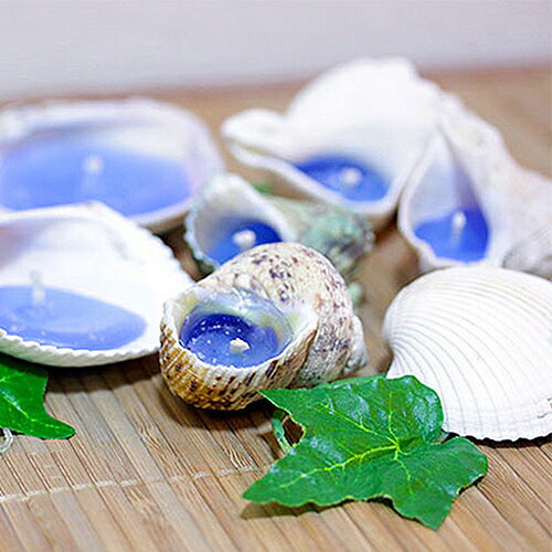 楽天Grand Bleu 楽天市場店海の癒しの貝殻キャンドル