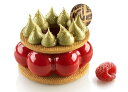 シリコン型(カッター付) TRUFFLE CROWN 90 【SF361C】トリュフクラウン90ml(6個取)直径82mmシリコマート silikomart