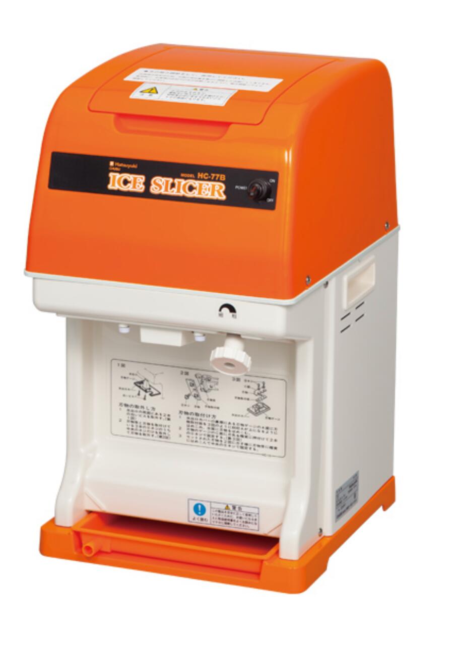 Rakuten - キューブアイススライサー BIG(3cm角氷；約77個)水氷専用最大気機種 正規販売店 かき氷機 HC-77B(オレンジ) グランシェフおすすめ