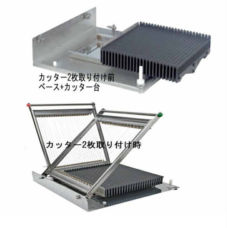 ギターカッター（ギッター）ダブルギッター（ベースピッチ7.5mm幅×15mm幅）カッター別売り