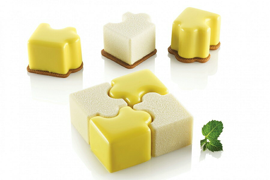 PUZZLE 30ml　パズル4.2cm　カッター付き【sf314c】シリコン型silikomartシリコマート