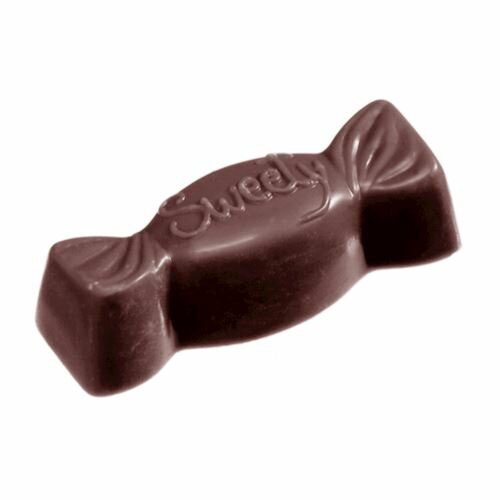 チョコレート型cw1363 ChocolateWorld キャンディ(49mm×19mm＝11g):全長275x135mm