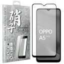 OPPO A5 2020フィルム 日本旭硝子 硬度9H 耐衝撃 ガラスフィルム 指紋防止 飛散防止 高透明度 貼り付け簡単 タッチ感度UP 高透過 アンドロイド 液晶保護ガラス 2.5D 全面保護ガラス ブラック