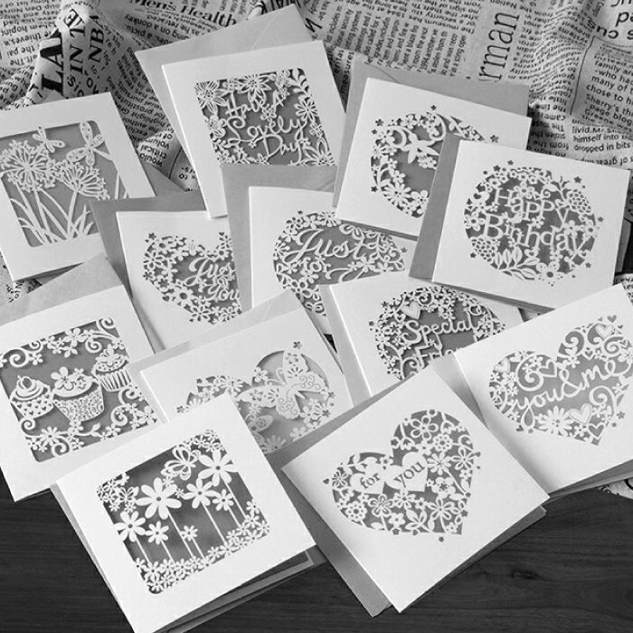 レース グリーティングカード 花 フラワー カード 手紙 文房具 プレゼント お祝い 誕生日 ウェディング 結婚 父の日 母の日 ギフト 花束 誕生日カード 出...