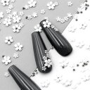 ネイルパーツ お花 フラワー 立体的 3D パーツ ビーズ ブリオン 大容量 3Dフラワー デコパーツ レジンパーツ