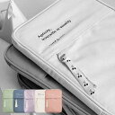 タブレットケース タブレット ケース 11インチ 衝撃吸収 iPad パソコンケース 可愛い かわいい パソコン インナーケース タブレットPC マルチケース おしゃれ 軽量 大容量 小物入れ キャンバス パステル(2)