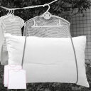枕干しネット 2枚セット 枕 まくら ネット 物干し クッション ぬいぐるみ 新生活 シンプル ピンク 2枚組 メッシュ 畳める コンパクト