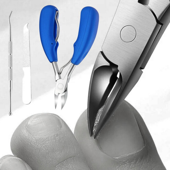 爪切り ニッパー ニッパー型 巻き爪 爪きり つめきり ネイルケア ニッパー ゾンデ 爪やすり セット ハサミ セルフケア 硬い爪 厚い爪 爪 切りやすい ステンレス製