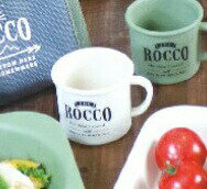 ロッコ ミニマグ 2個セット ナチュラル カーキー グレー オレンジ ROCCO Mini Mug 2set マグカップ かわいい おしゃれ コップ【ポイント10倍】