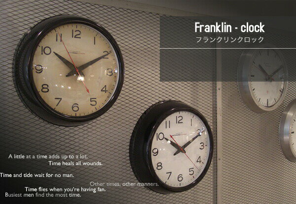 ARTWORKSTUDIO tNNbN Franklin-clock v Ǌ| |v |vyz