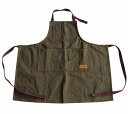 MW ワークエプロン カーキ DULTON ダルトン G619-828KH WORK APRON KHAKI 園芸用 前掛け ソムリエエプロン キャンプ アウトドア ガーデニング キッチン 厨房 男性 女性 ミディアム 丈