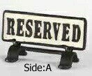 【DULTON】ダルトン リバーシブル サイン スタンド RESERVED REVERSIBLE SIGN STAND RESERVED S455-175RE