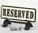 【DULTON】ダルトン リバーシブル サイン スタンド RESERVED REVERSIBLE SIGN STAND RESERVED S455-175RE