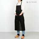 fog エプロン リネン フルエプロン ブラック 黒色 fog linen work フォグリネンワーク LKA004-17 fog フォグ エプロン かわいい シンプル ナチュラル 前掛け リネン フォグ おしゃれ 北欧 麻 【送料無料】
