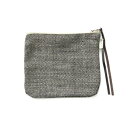 fog linen work フォグリネンワーク カンナ ポーチM ヘリンボーン HE2 ポーチ 化粧ポーチ 収納 化粧ポーチ レディース 小物 ファッション雑貨 大人 女性 おしゃれ かわいい ファスナー 無地